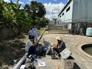 Trạm quan trắc thực tế